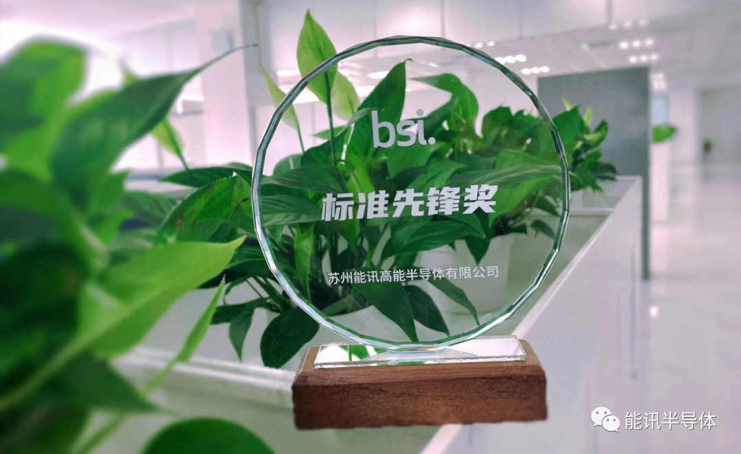新聞快訊丨能訊半導(dǎo)體榮獲“BSI標(biāo)準(zhǔn)先鋒獎(jiǎng)”(圖1)
